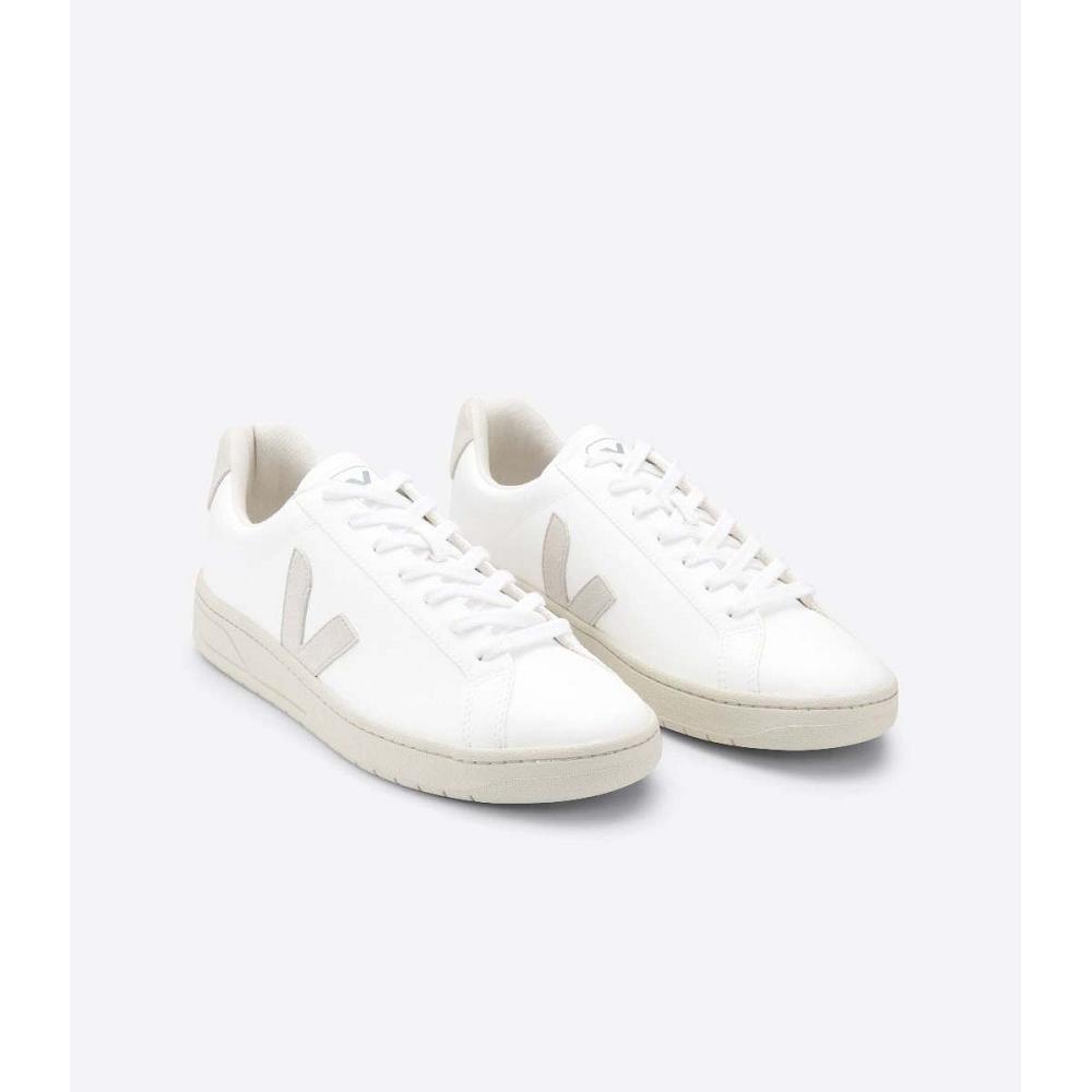 Veja URCA CWL Men's Shoes White/Beige | NZ 273MQZ